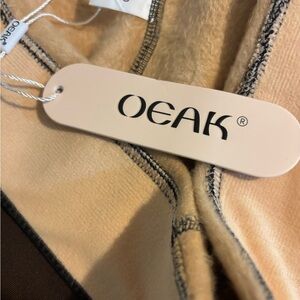 OEAK Women's Beige Leggings